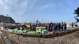 Rifiuti raccolti dai fondali di marina di cassano a piano di sorrento: oltre 3 quintali salvati