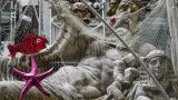 Mare libero a Napoli: il flash mob sulla statua del Dio Nilo