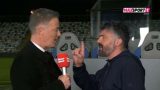 Furia gattuso in diretta tv: litigio trilingue con ex calciatore croato