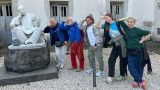 Slava, il grande mimo al museo di pulcinella