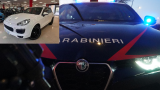 Porsche Cayenne rubata, arrestato un uomo di 50 anni
