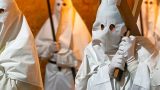 Processione penitenziale degli incappucciati a gragnano per i riti pasquali