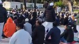 Fine del ramadan: preghiera comunitaria a castellammare in villa comunale